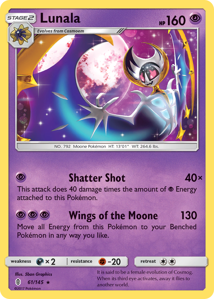 Lunala — Deck Exclusives #061/145
