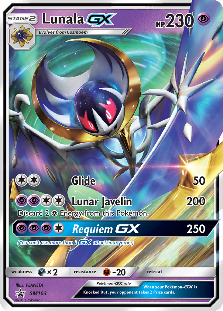 Lunala GX — Jumbo Cards #SM103