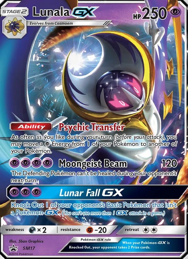 Lunala GX — SM Promos #SM17