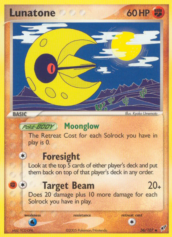 Lunatone — World Championship Decks #36/107