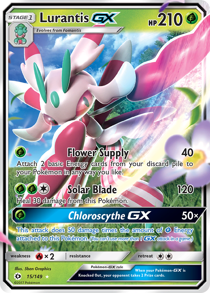 Lurantis GX — SM Base Set #15/149