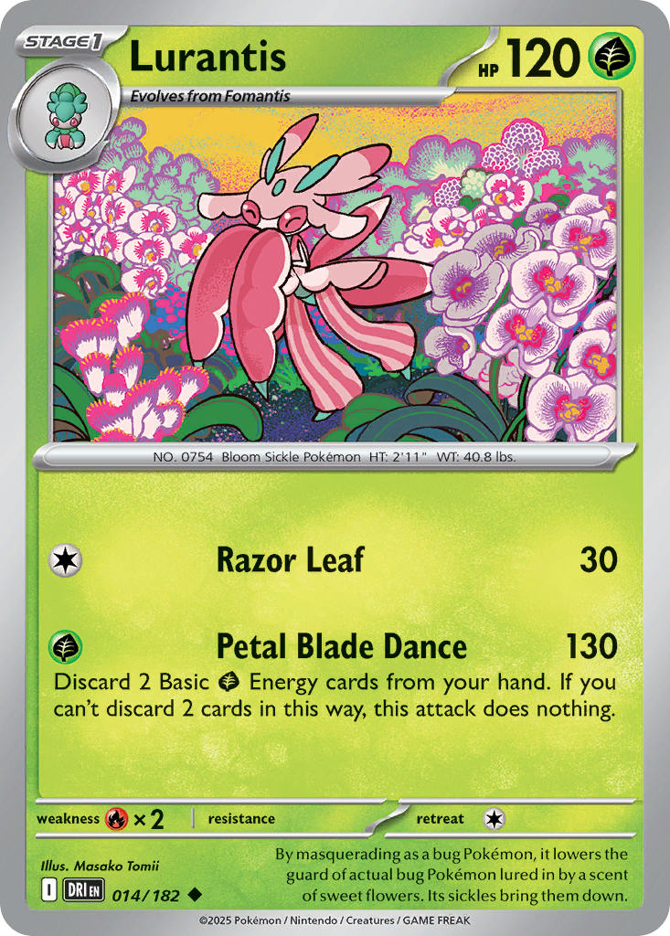 Lurantis — SV10: Destined Rivals #014/182