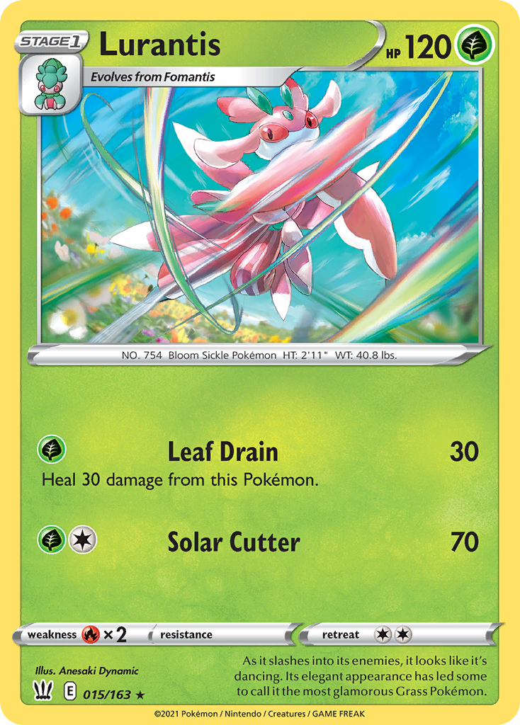 Lurantis — SWSH05: Battle Styles #015/163