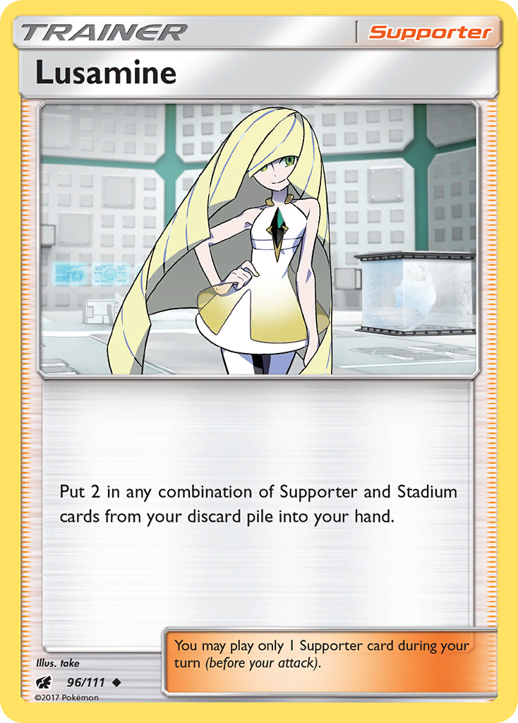 Lusamine — SM - Crimson Invasion #96/111