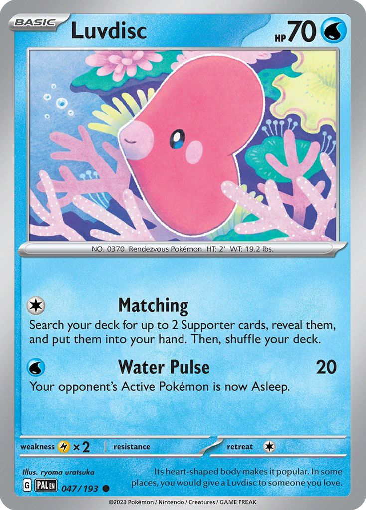 Luvdisc — SV02: Paldea Evolved #047/193