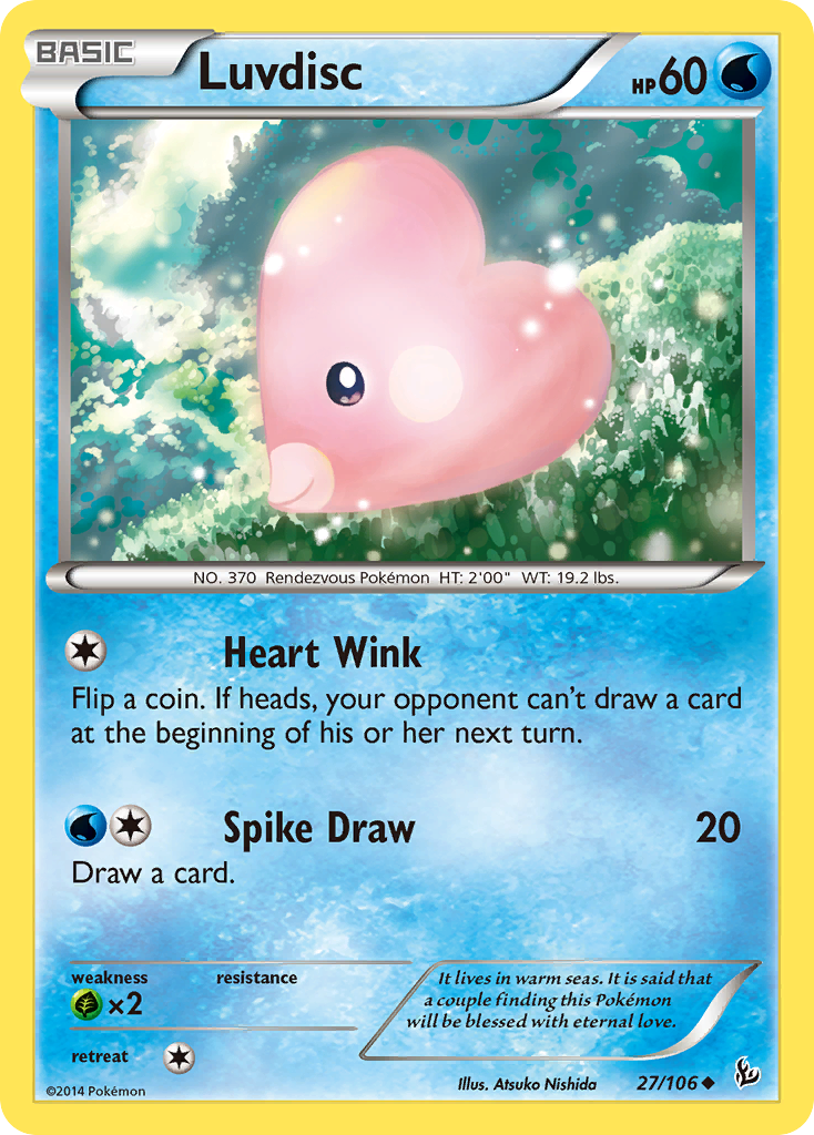 Luvdisc — XY - Flashfire #27/106