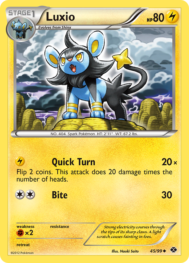 Luxio (45) — Next Destinies #45/99