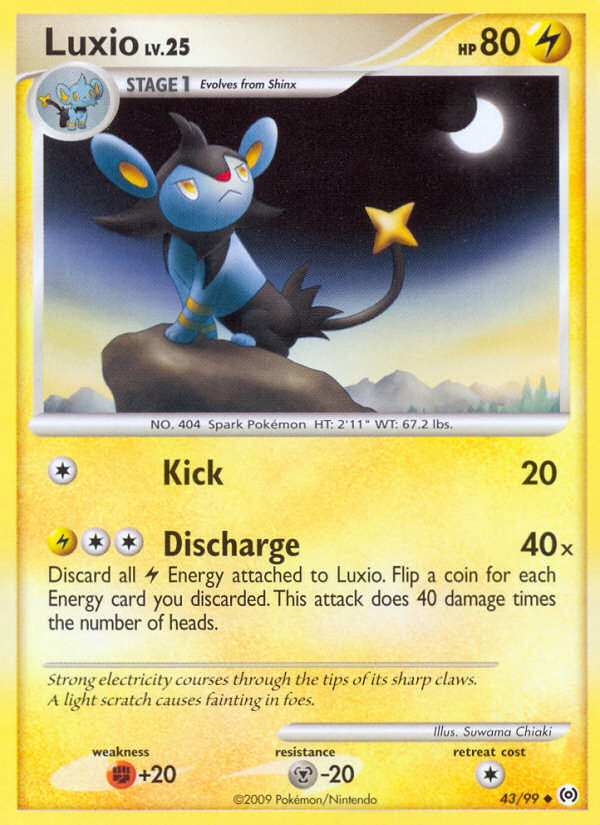 Luxio — Arceus #43/99