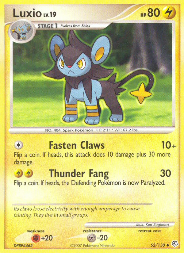 Luxio — Nintendo Promos #52/130