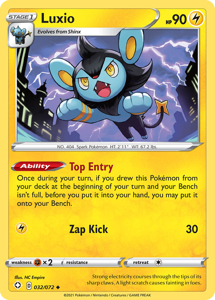 Luxio — Shining Fates #032/072