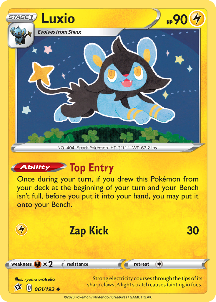 Luxio — SWSH02: Rebel Clash #061/192
