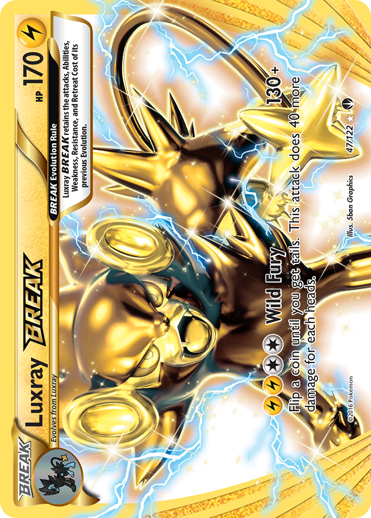 Luxray BREAK — XY - BREAKpoint #47/122