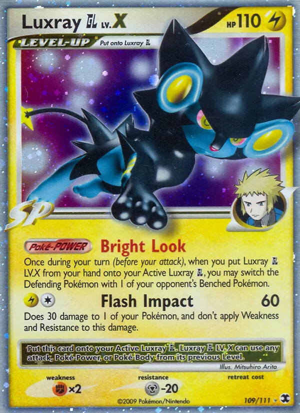 Luxray GL Lv.X — Rising Rivals #109/111