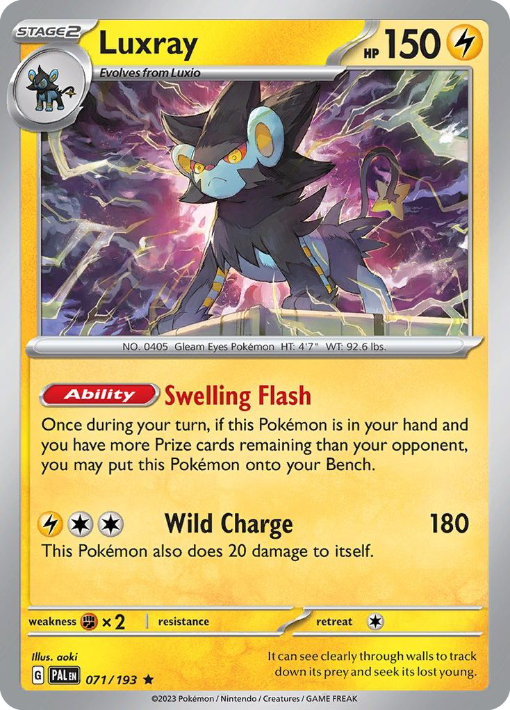 Luxray — Miscellaneous Cards & Products #071/193