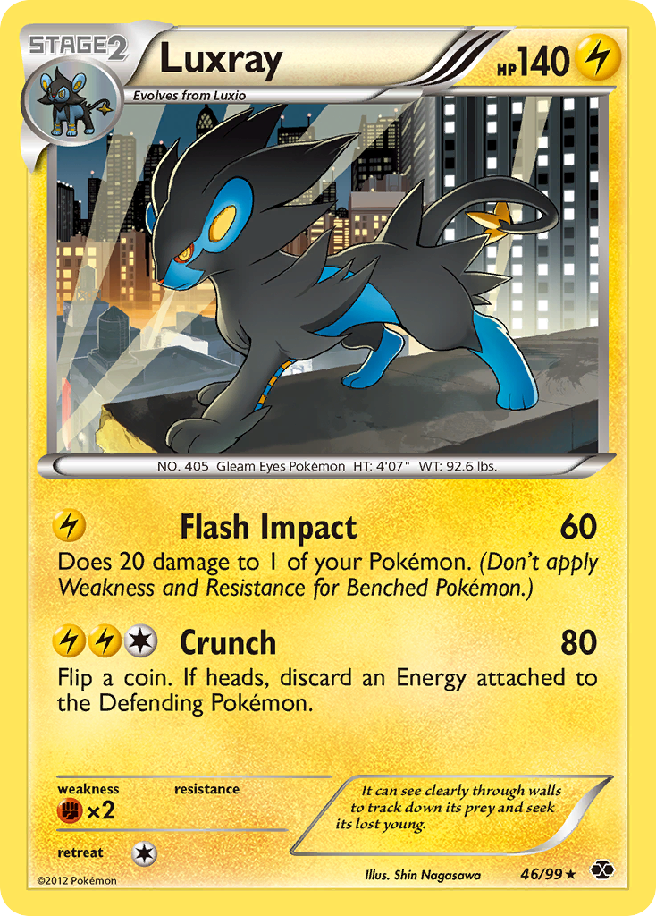 Luxray — Next Destinies #46/99