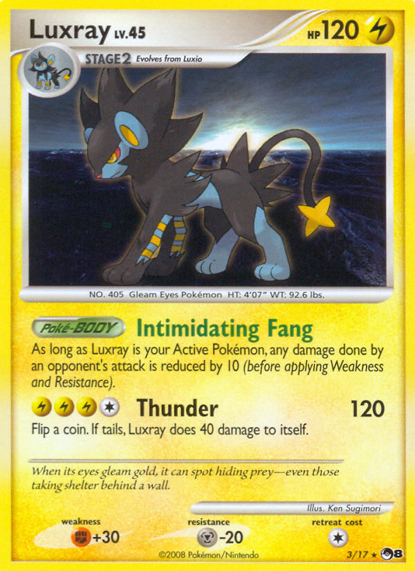 Luxray — POP Series 8 #003/017