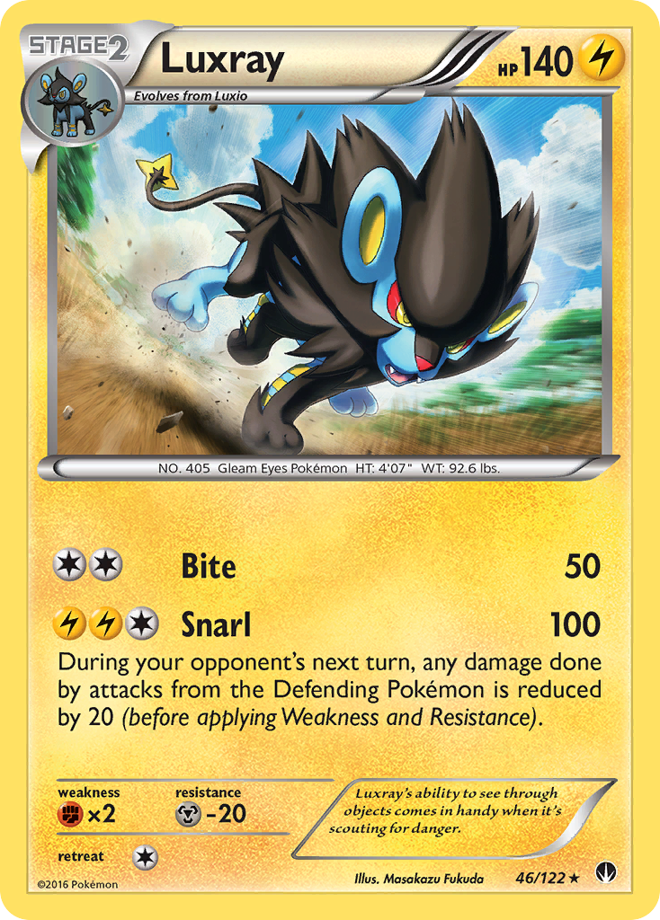 Luxray — XY - BREAKpoint #46/122