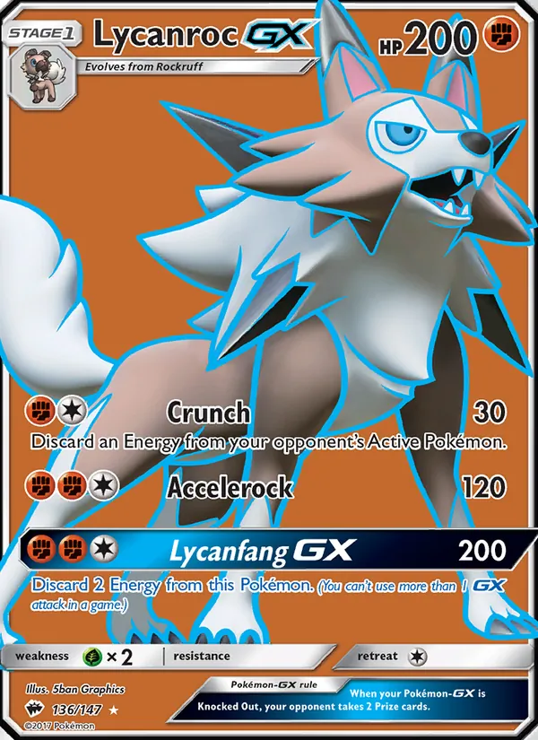 Lycanroc GX (Full Art)