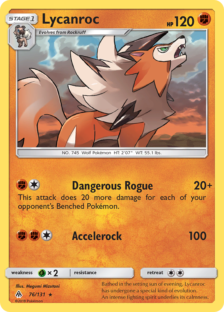 Lycanroc — SM - Forbidden Light #76/131