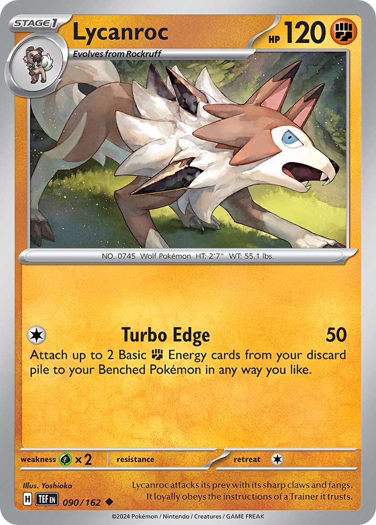 Lycanroc — SV05: Temporal Forces #090/162