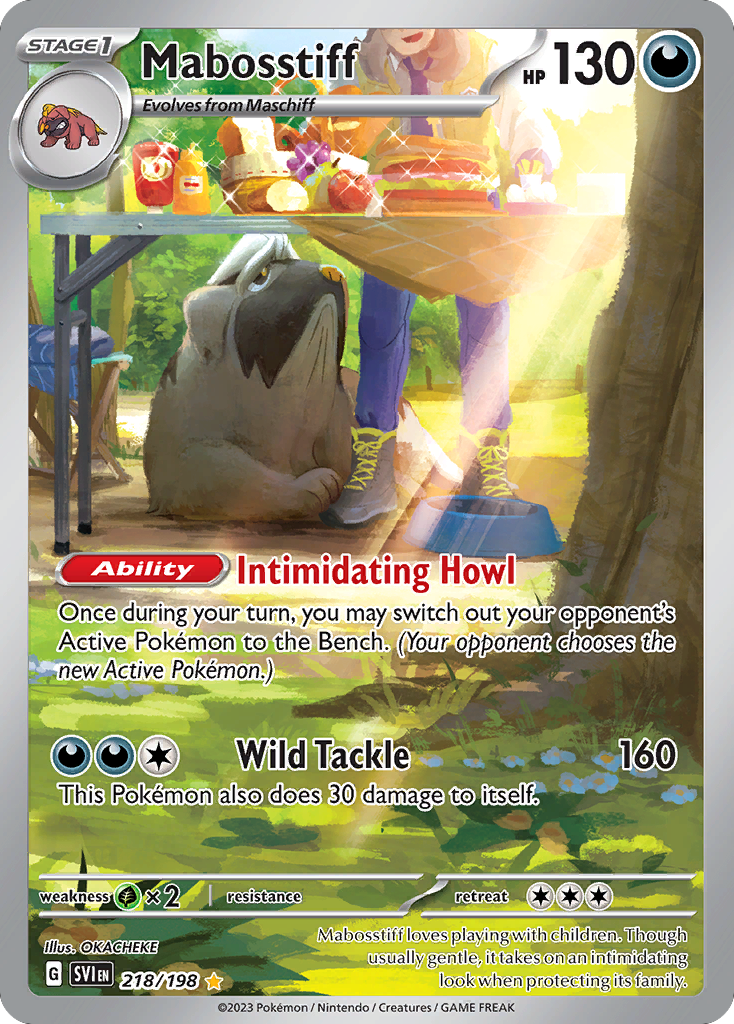 Mabosstiff — SV01: Scarlet & Violet Base Set #218/198