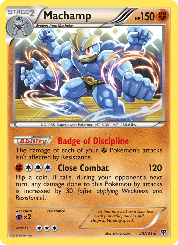 Machamp (49) — Plasma Blast #49/101