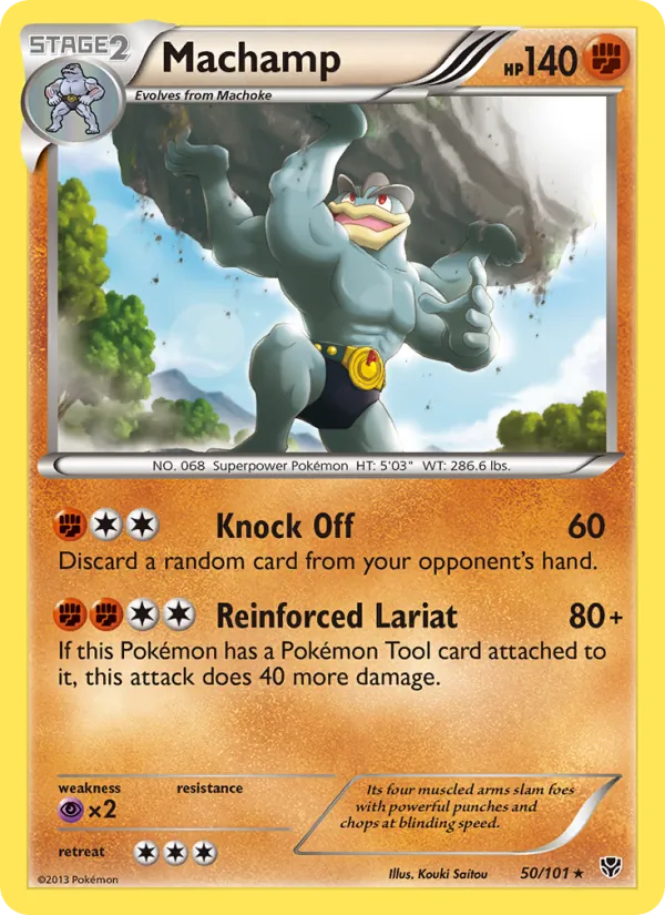 Machamp (50) — Plasma Blast #50/101