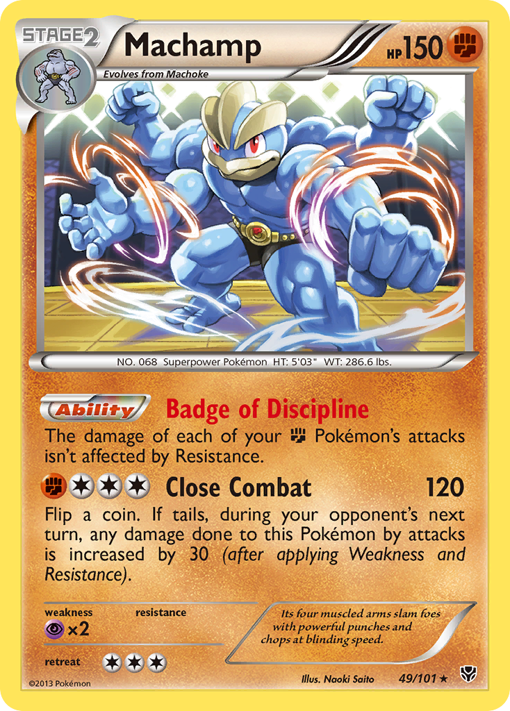 Machamp — Blister Exclusives #049/101