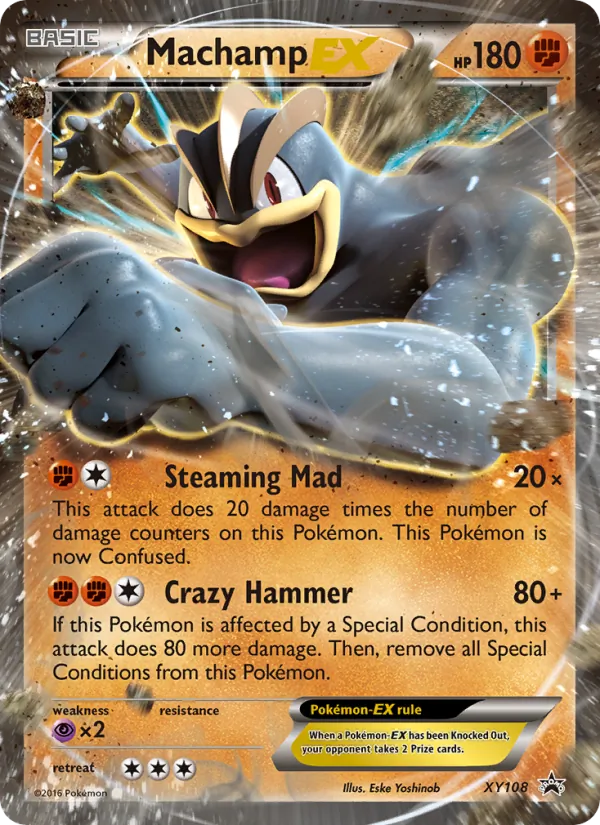 Machamp EX — XY Promos #XY108