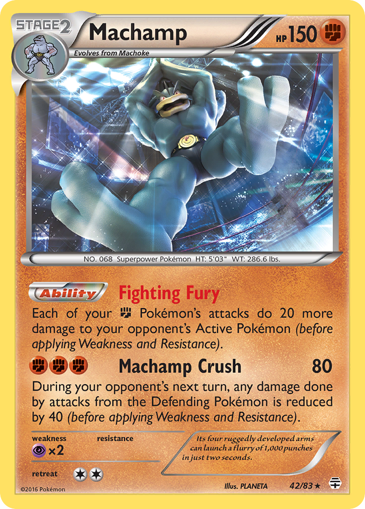 Machamp — Generations #42/83
