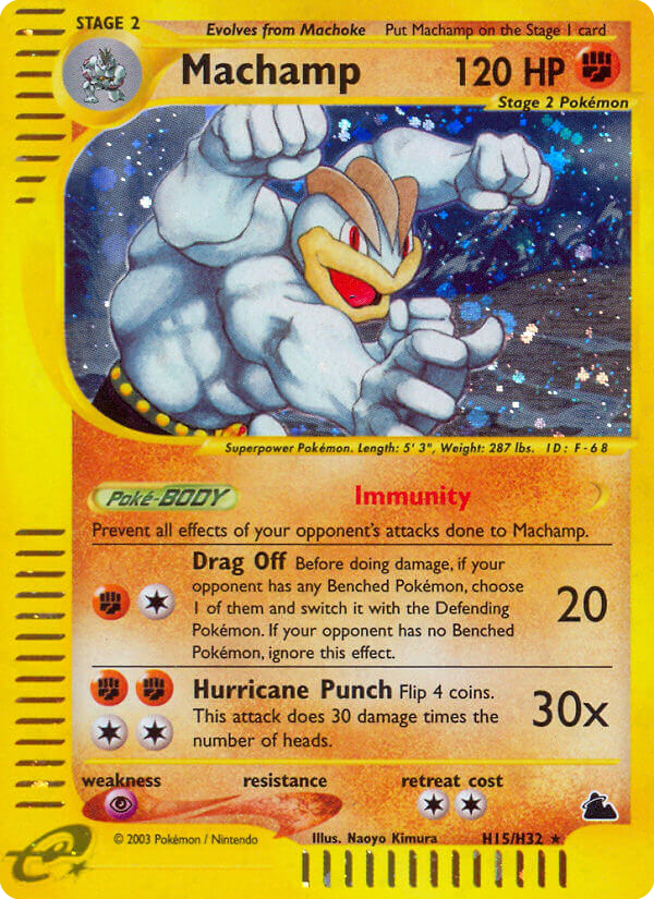Machamp (H15) — Skyridge #H15/H32