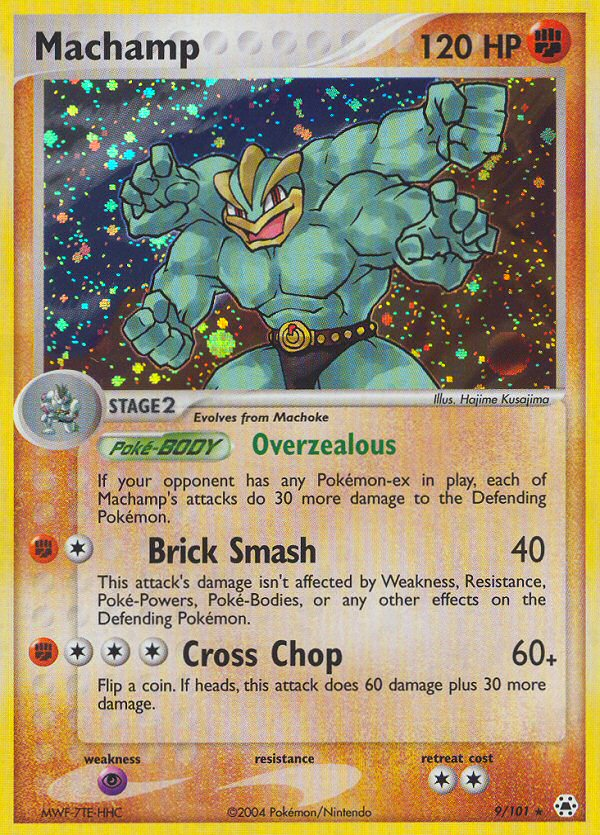 Machamp — Hidden Legends #9/101