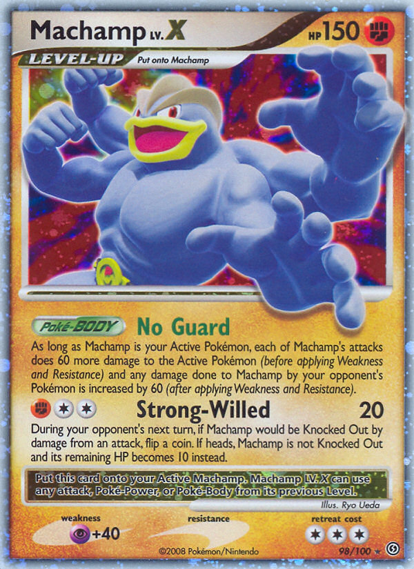 Machamp LV.X — Stormfront #98/100