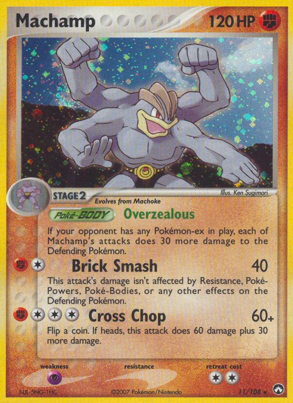 Machamp — Power Keepers #11/108