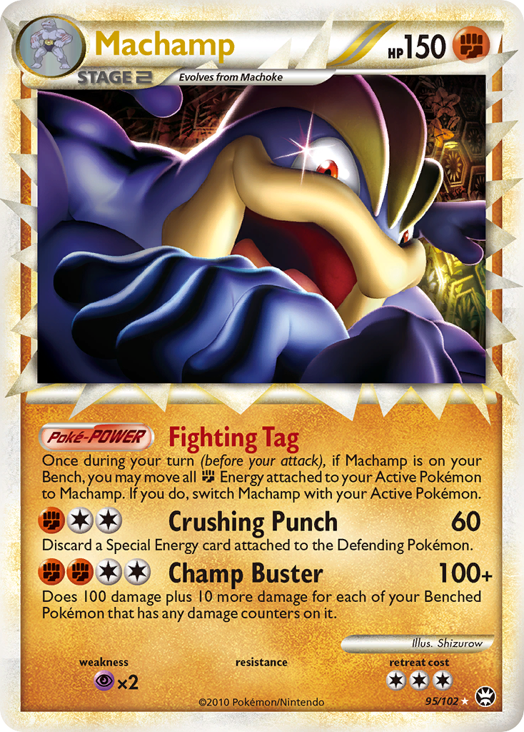 Machamp (Prime) — Triumphant #95/102