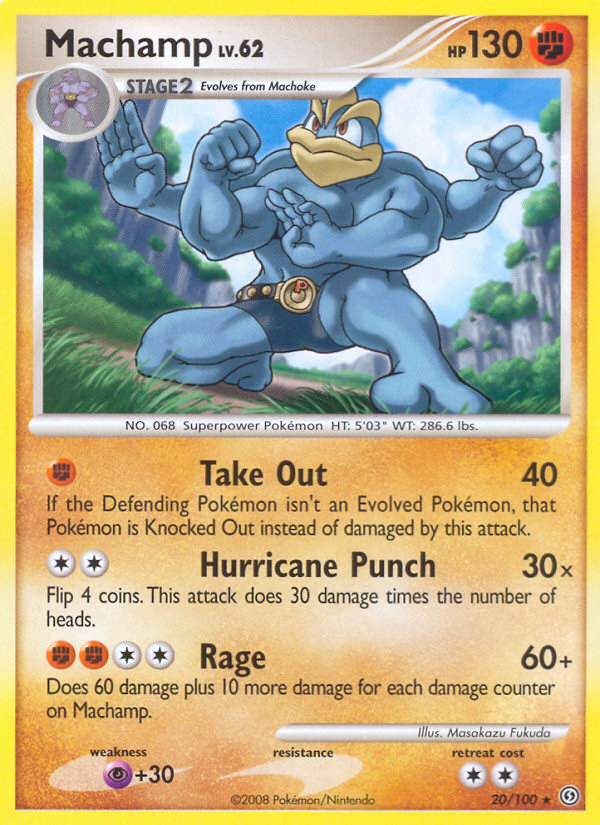 Machamp — Stormfront #20/100