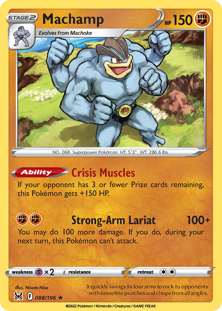 Machamp — SWSH11: Lost Origin #088/196