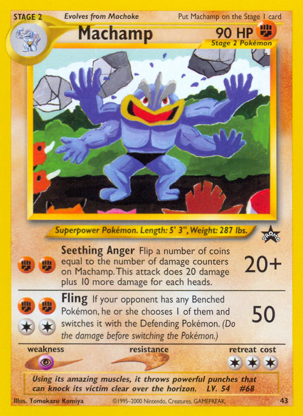 Machamp — WoTC Promo #43/53
