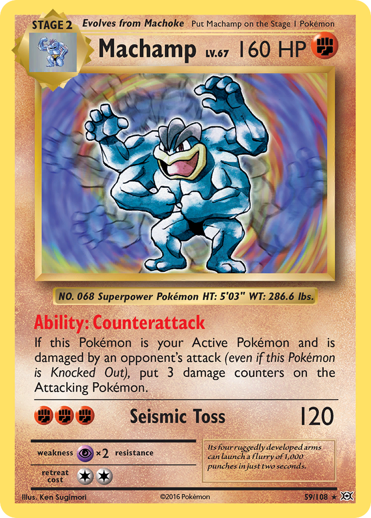Machamp — XY Promos #59/108