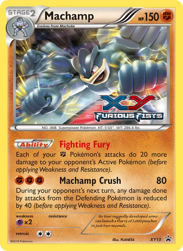 Machamp — XY Promos #XY13