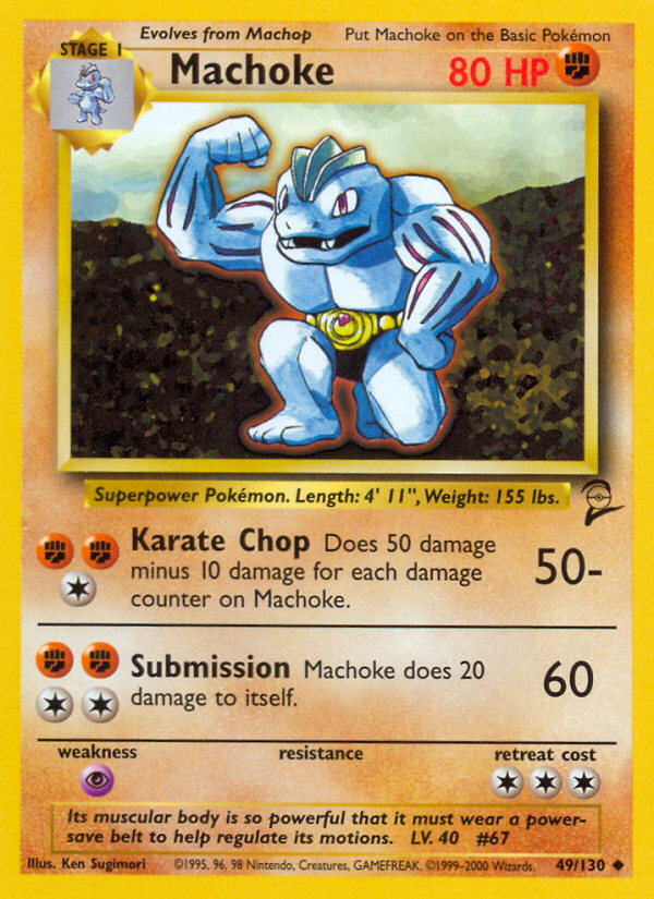 Machoke — Base Set 2 #049/130