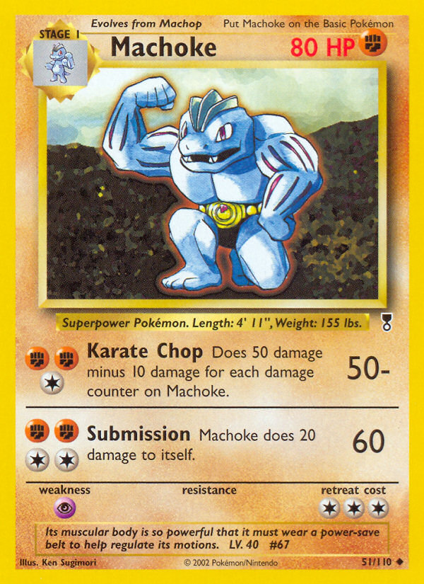 Machoke — Legendary Collection #051/110