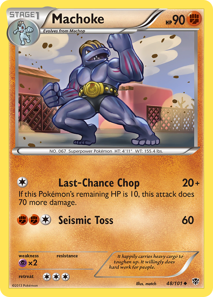 Machoke — Plasma Blast #48/101
