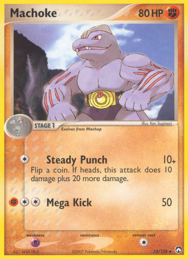 Machoke — Power Keepers #33/108