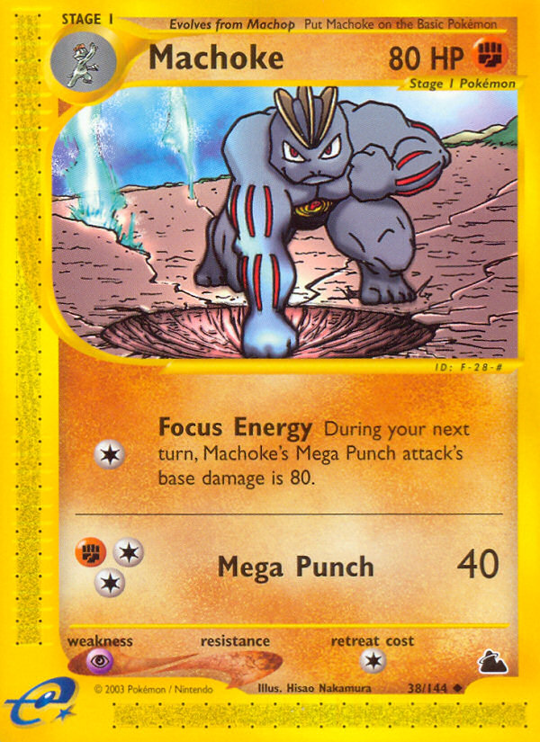 Machoke — Skyridge #038/144