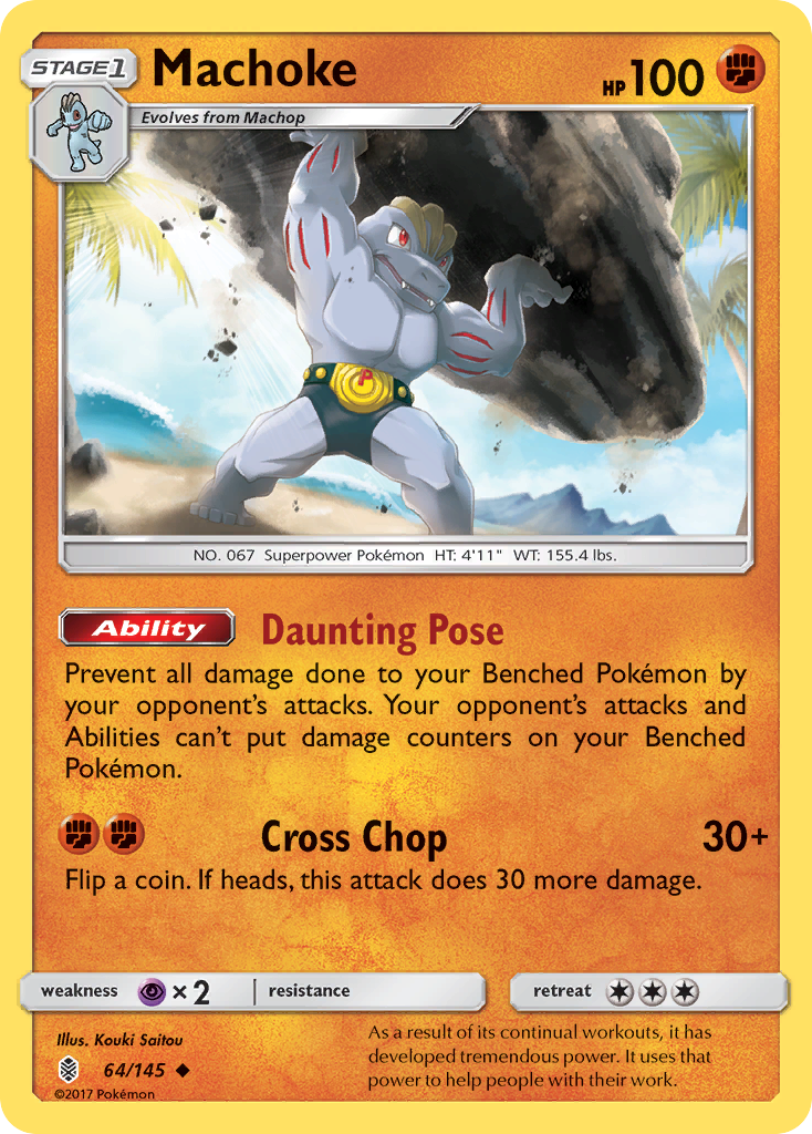Machoke — SM - Guardians Rising #64/145