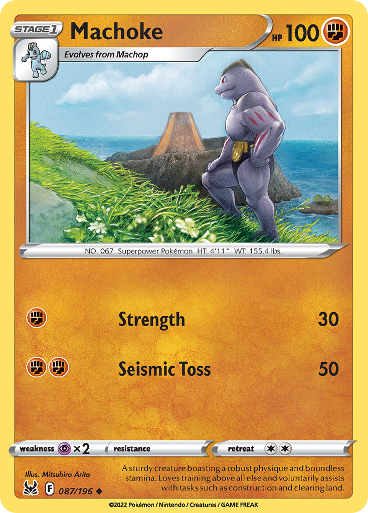 Machoke — SWSH11: Lost Origin #087/196