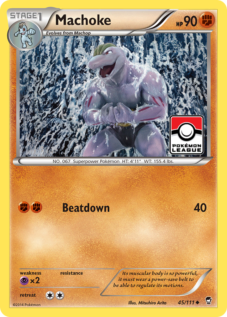 Machoke — XY - Furious Fists #45/111