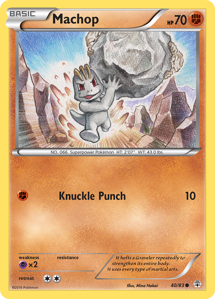 Machop — Generations #40/83