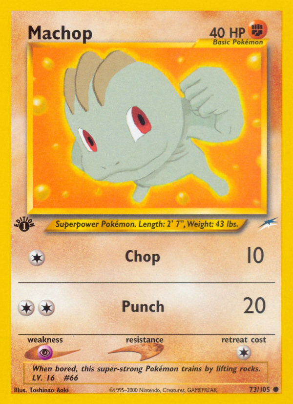 Machop — Neo Destiny #073/105